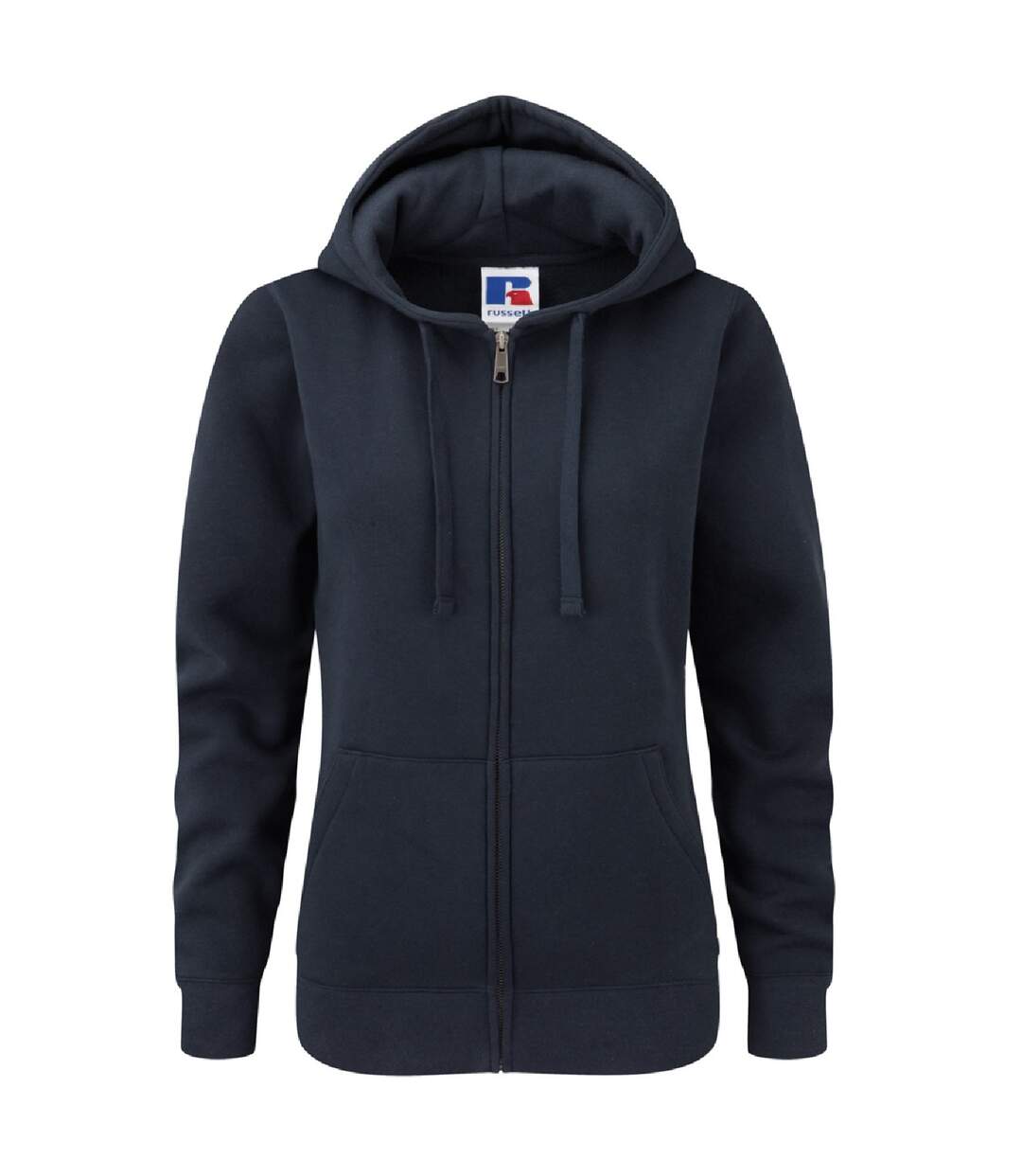Veste À Capuche Authentic Femme Bleu Marine Russell-1