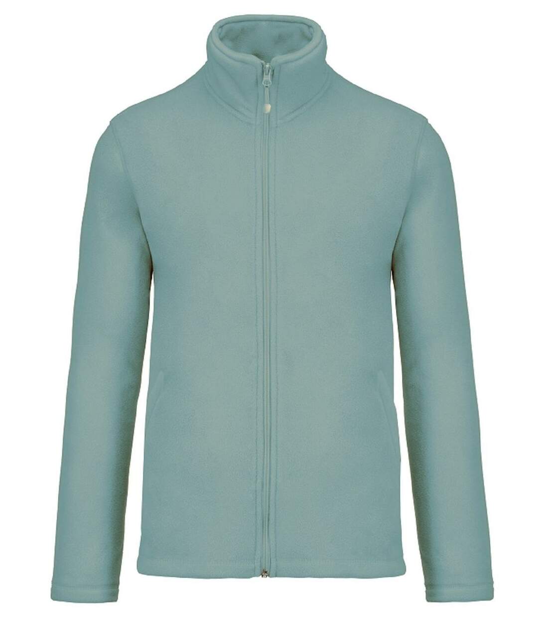 Veste micropolaire zippée - Homme - K911 - vert amande