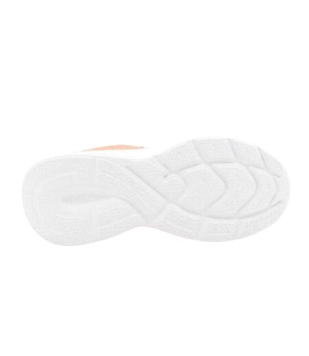 Baskets Motif/style Logo Como Femme Saumon Blanc Ellesse
