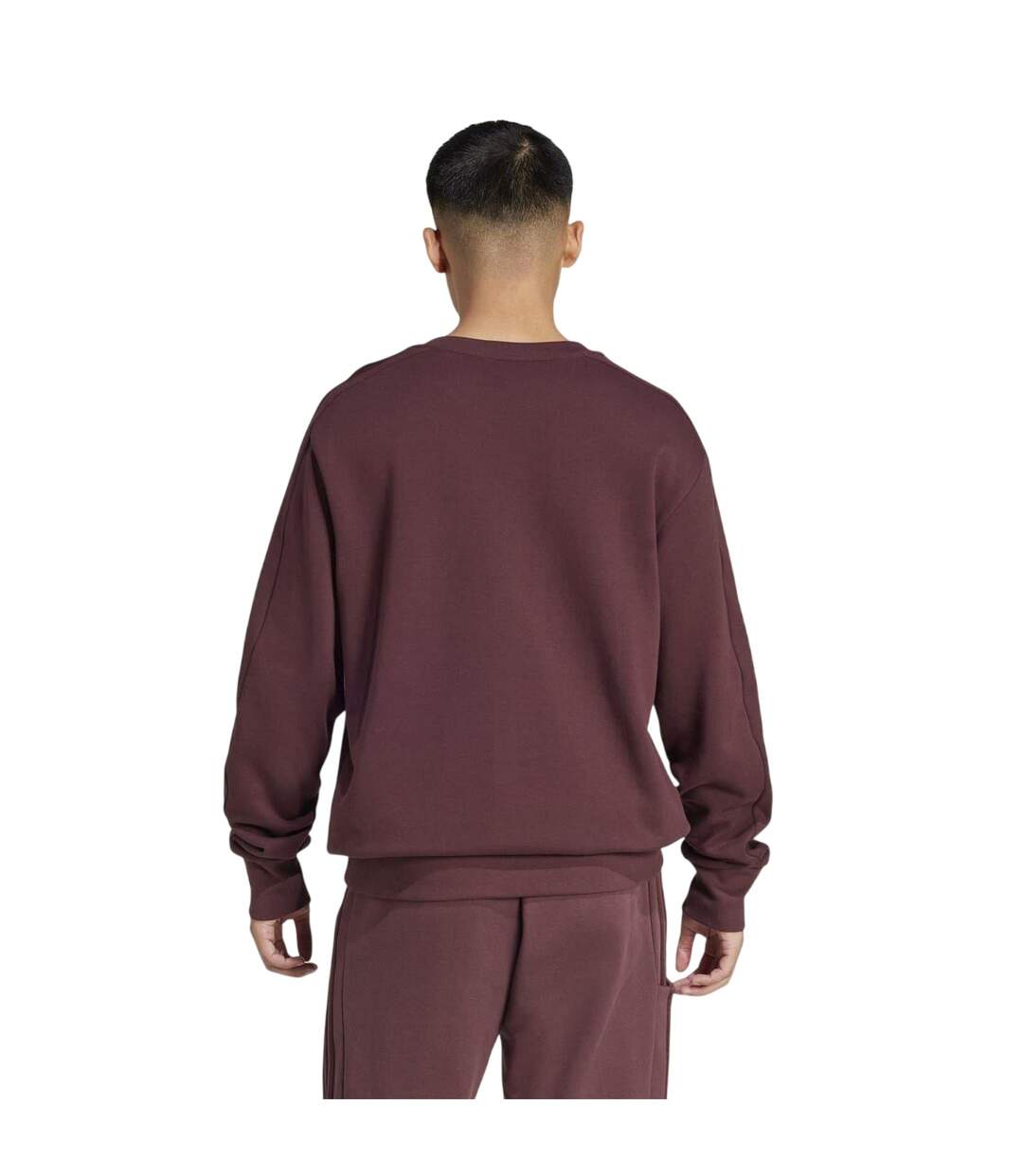 Sweat All Blacks Adulte Bordeaux Chiné Adidas-3