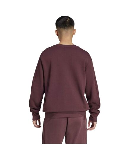 Sweat All Blacks Adulte Bordeaux Chiné Adidas