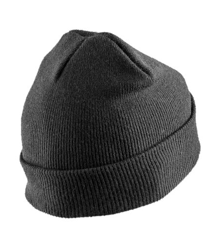 Bonnet adulte noir Result Genuine Recycled