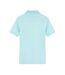 Mens Triangle Logo Polo Shirt Skyblue Washed Aquascutum-2