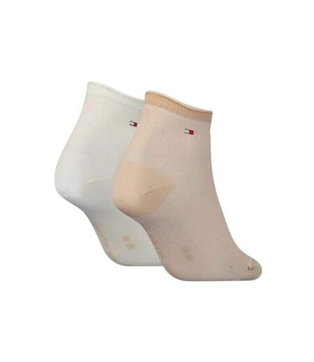 Chaussettes Motif/style À Pois Femme Beige Crème Tommy Hilfiger