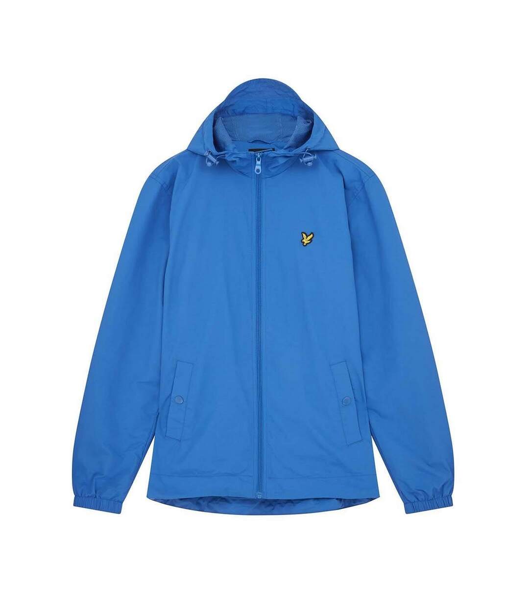Mens Water Resistant Hooded Jacket Blue Lyle & Scott-2
