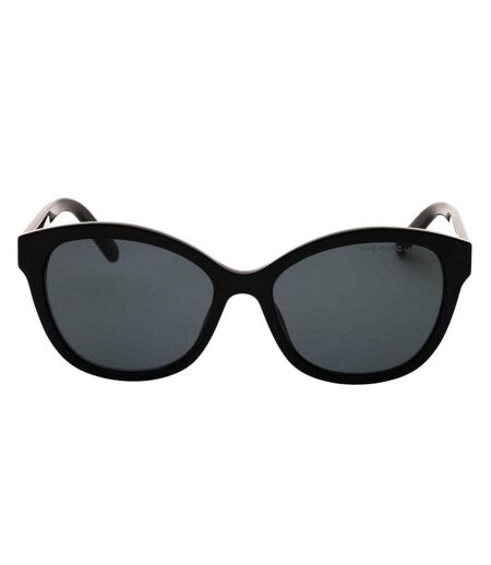 Lunettes De Soleil Motif/style Logo Femme Taille Unique Gris Noir Marc Jacobs
