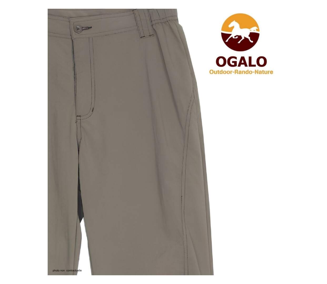Pantalon Ogalo 111183U001 Noisette : le pantalon réglable pour un confort sur-mesure-4