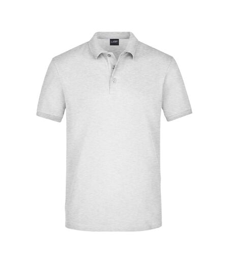 Polo Homme Gris Chiné James And Nicholson
