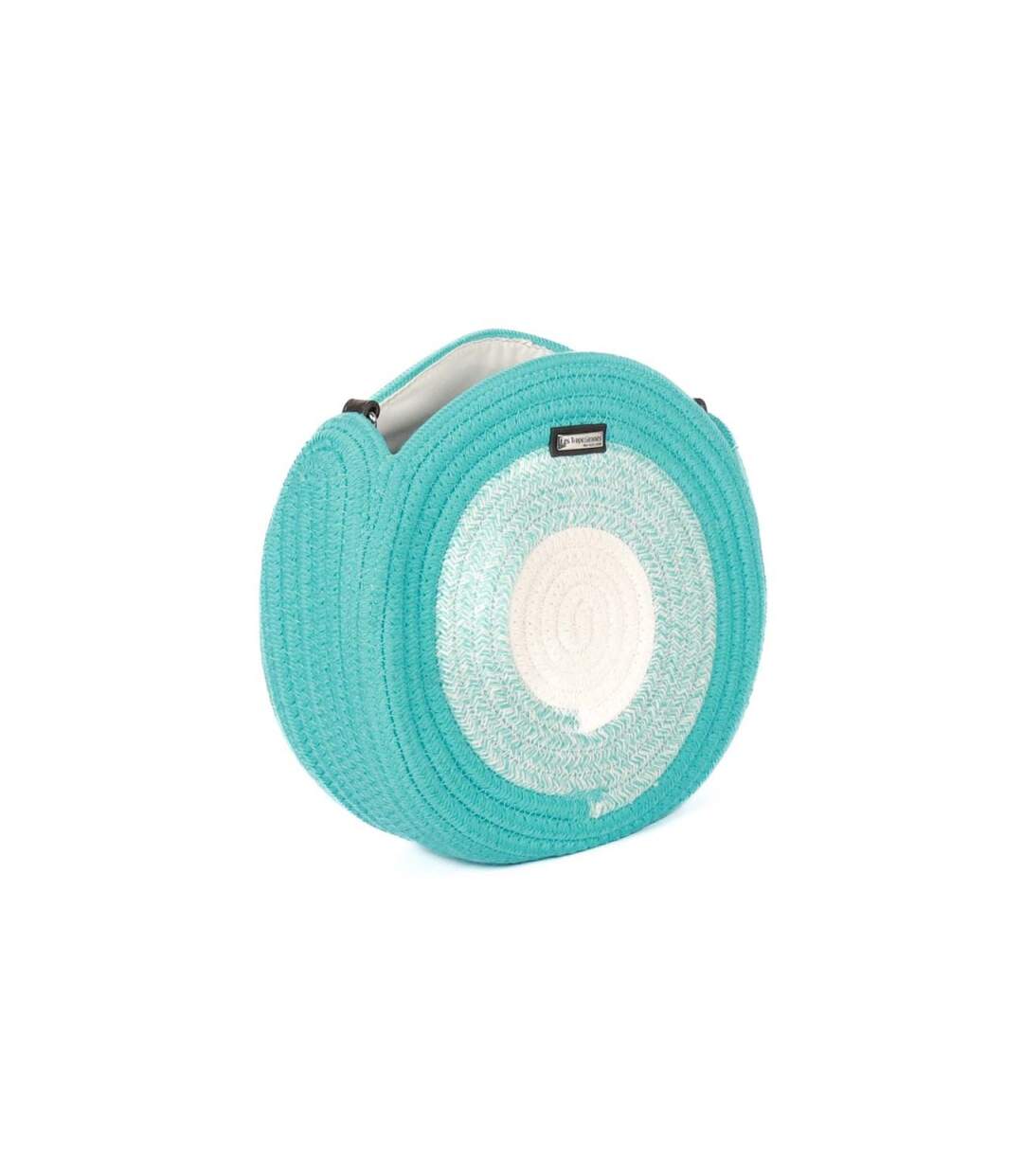 Panier rond LES TROPEZIENNES Danatil - turquoise-3