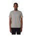 Mens 1904 mercerised cotton t-shirt charcoal Burton