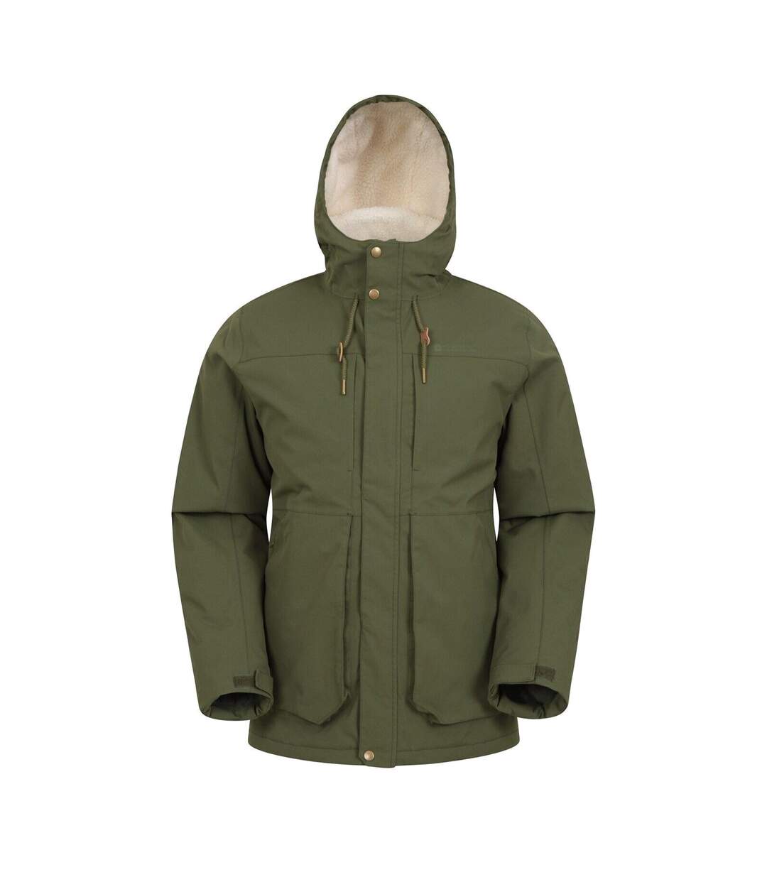 Veste imperméable coastline homme vert Mountain Warehouse-1