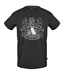 Mens Aldis Shield Logo T-shirt Black Aquascutum-1