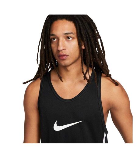 Mens Icon Dri-fit Basketball Jersey Black Nike