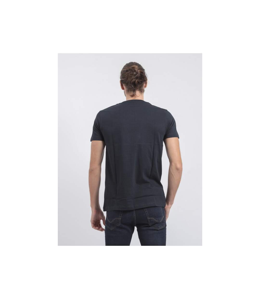 T-shirt col rond pur coton JUMAX-2