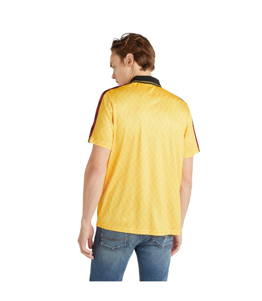 Mens factory records home jersey yellow Umbro-2