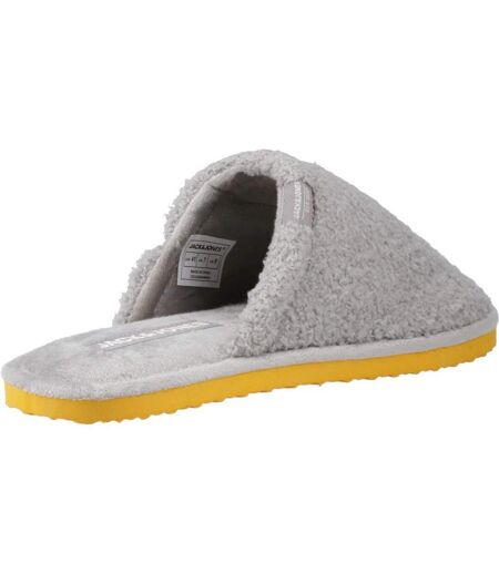 Chaussons Harry Fluff Homme Gris Jack And Jones