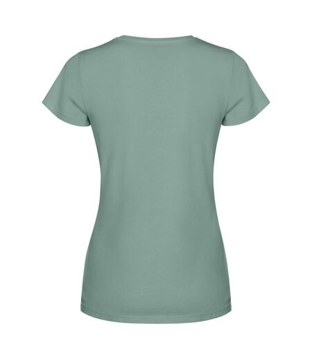 T-shirt Manches Courtes Fiyi Femme Vert Foncé Roly