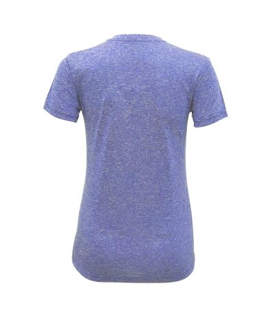 Tri Dri Womens/Ladies Performance Short Sleeve T-Shirt (Turquoise Melange) - UTRW5573