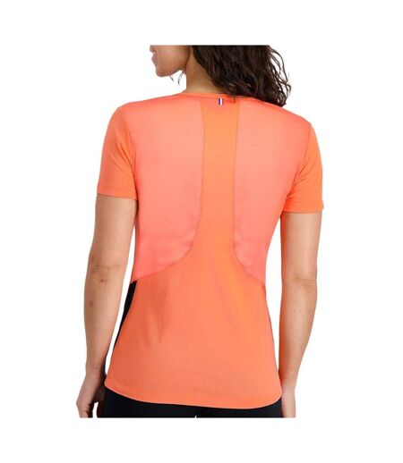 T-Shirt de training orange femme le coq sportif n°1 training