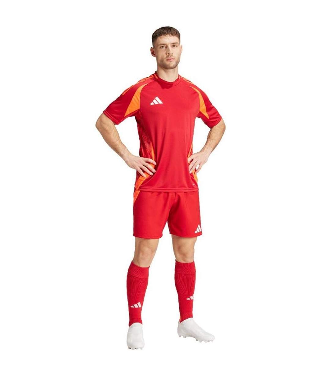 Maillot Tiro Competition Homme Rouge Orange Adidas-1