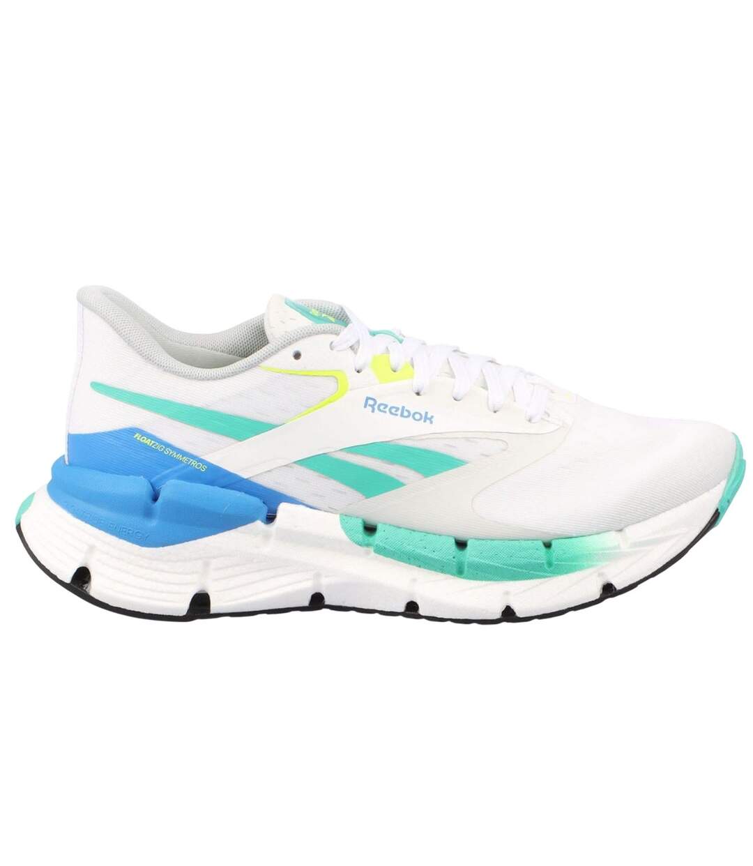 Mens Floatzig Symmetros Trainers White Green Reebok-3