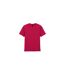 T-shirt Uni Et Léger Manches Courtes Adulte Rouge Rose Gildan-2