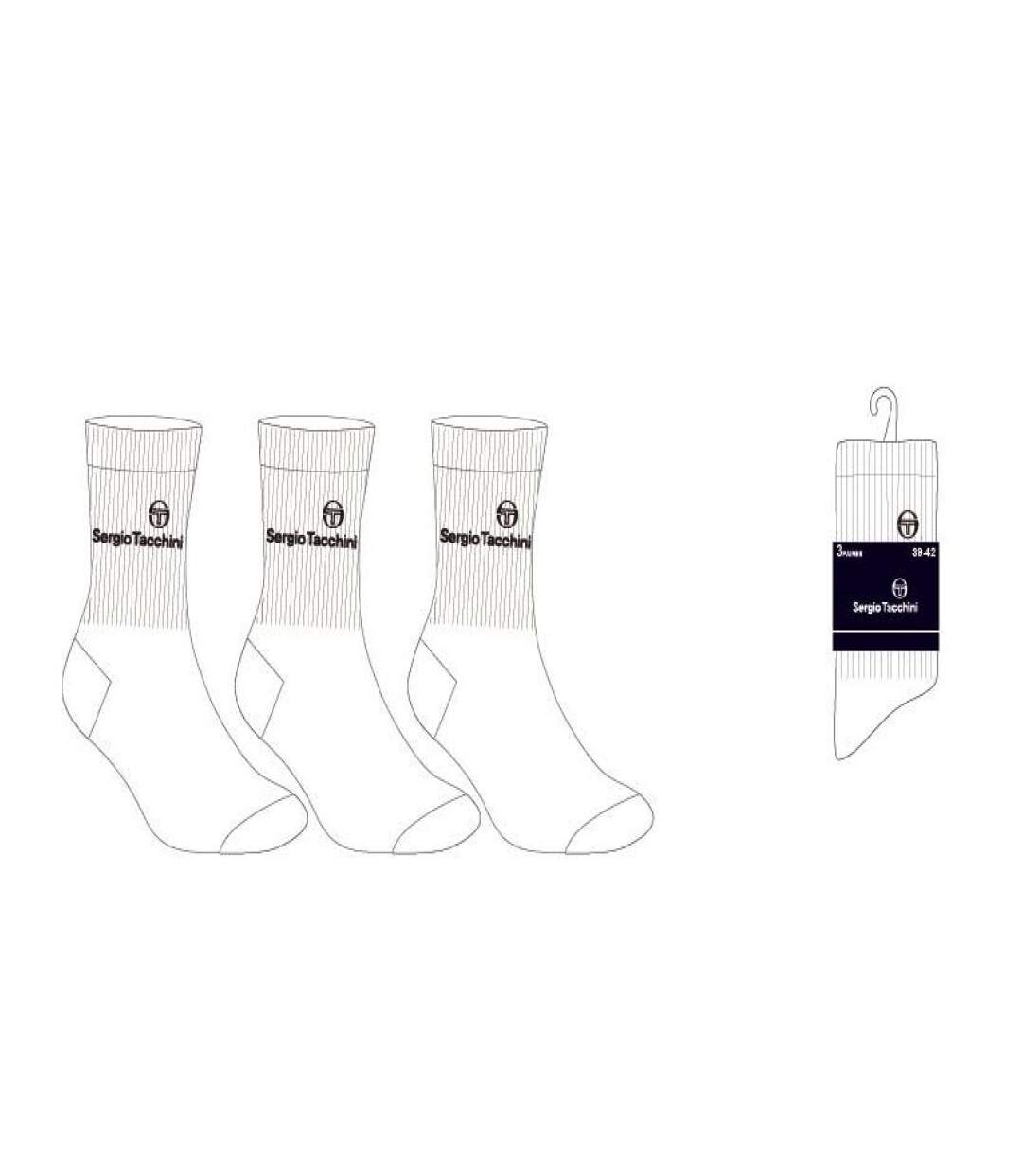 Chaussettes SERGIO TACCHINI Pack de 6 Paires 0832-5