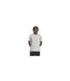 T-shirt Motif/style 3 Rayures Homme Gris Moyen Blanc Adidas-1