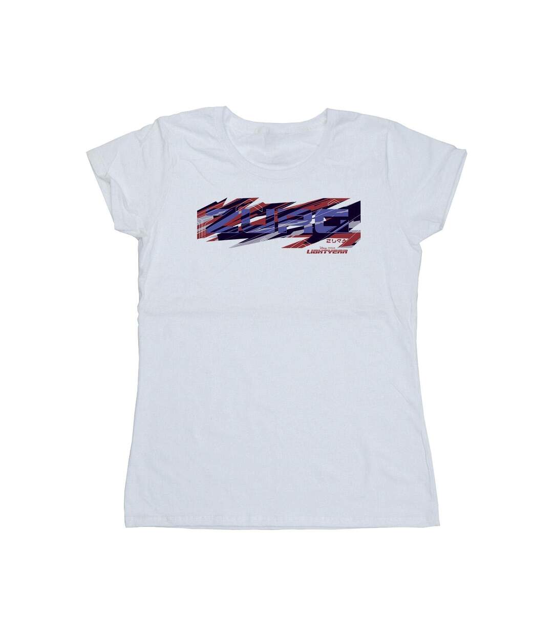Disney Femme/Ladies Lightyear Zurg Graphic Title Cotton T-Shirt (Blanc) - UTBI29096-1