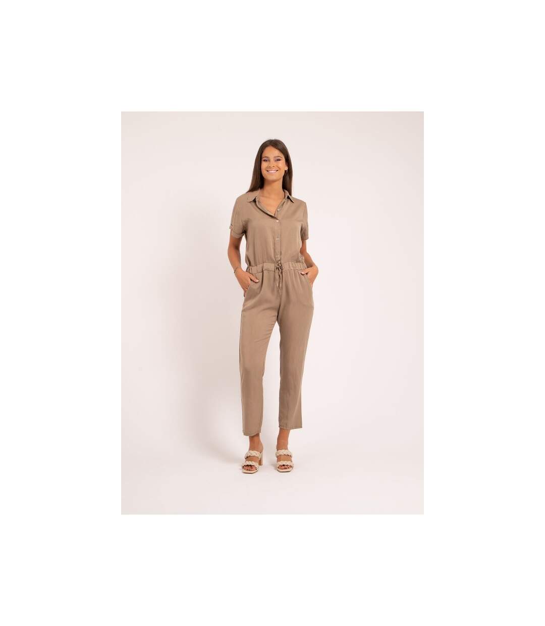 Combi pantalon tencel ENDY - Dona X Lisa-1