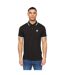 Polo henalpha homme noir Henleys-1