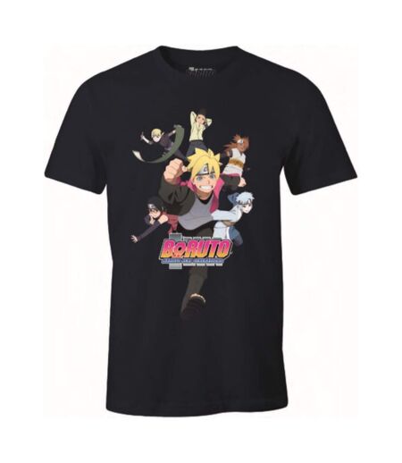 T-shirt Motif/style Amis Homme Noir Boruto: Naruto Next Generations