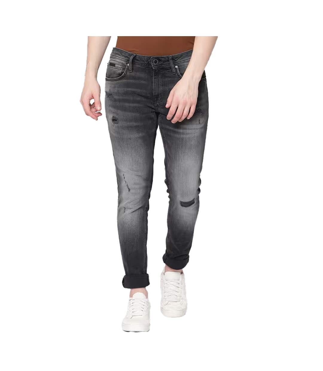 Jean Homme Gris Guess-3
