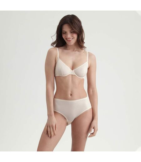 Culotte taille haute à rayures Dim x Inès de La Fressange,
