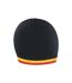 Bonnet National Adulte Noir Jaune Rouge Result Winter Essentials-1