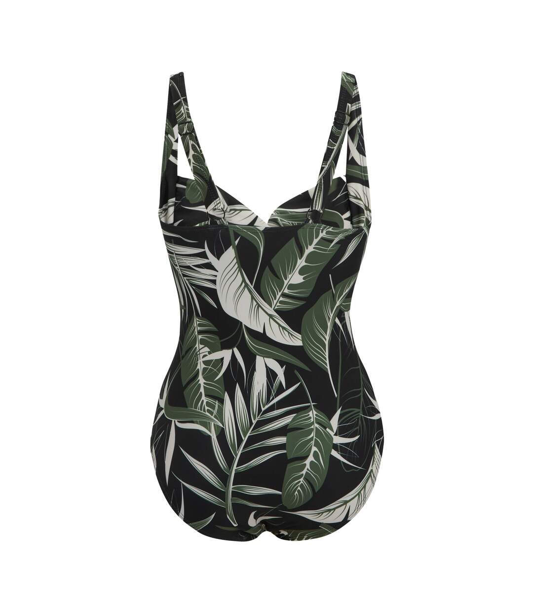 Womens/ladies Sakari Tropical Tummy Control One Piece Swimsuit Dark Tropical Regatta-3