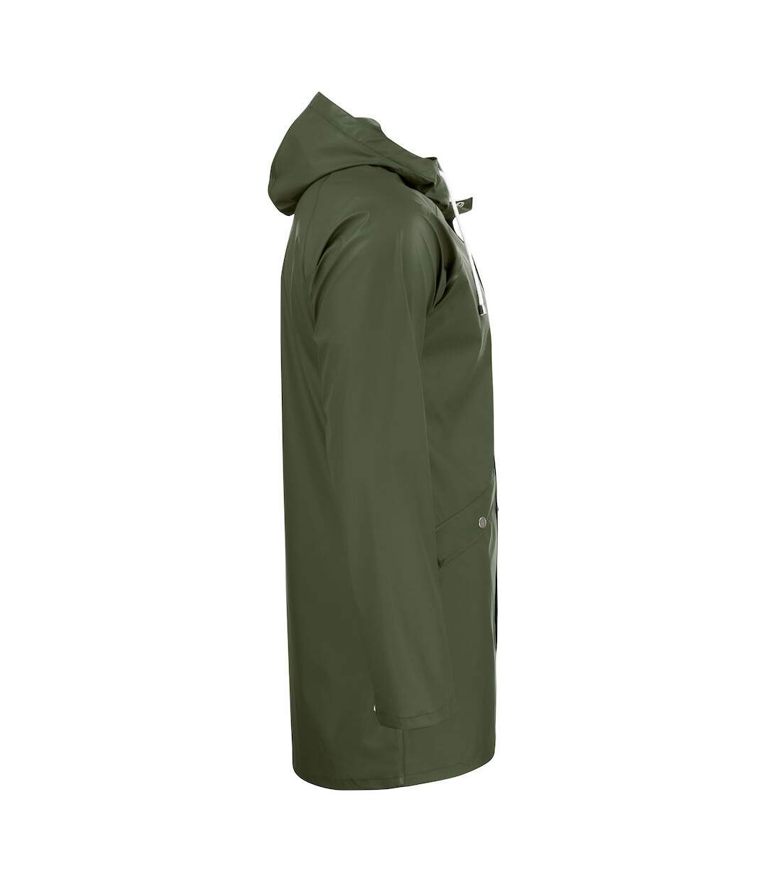 Unisex adult classic raincoat hunter green Clique