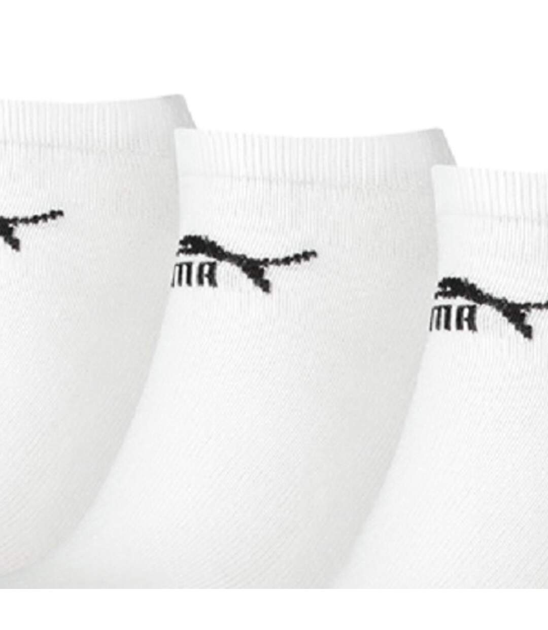 Socquettes adulte blanc Puma-3