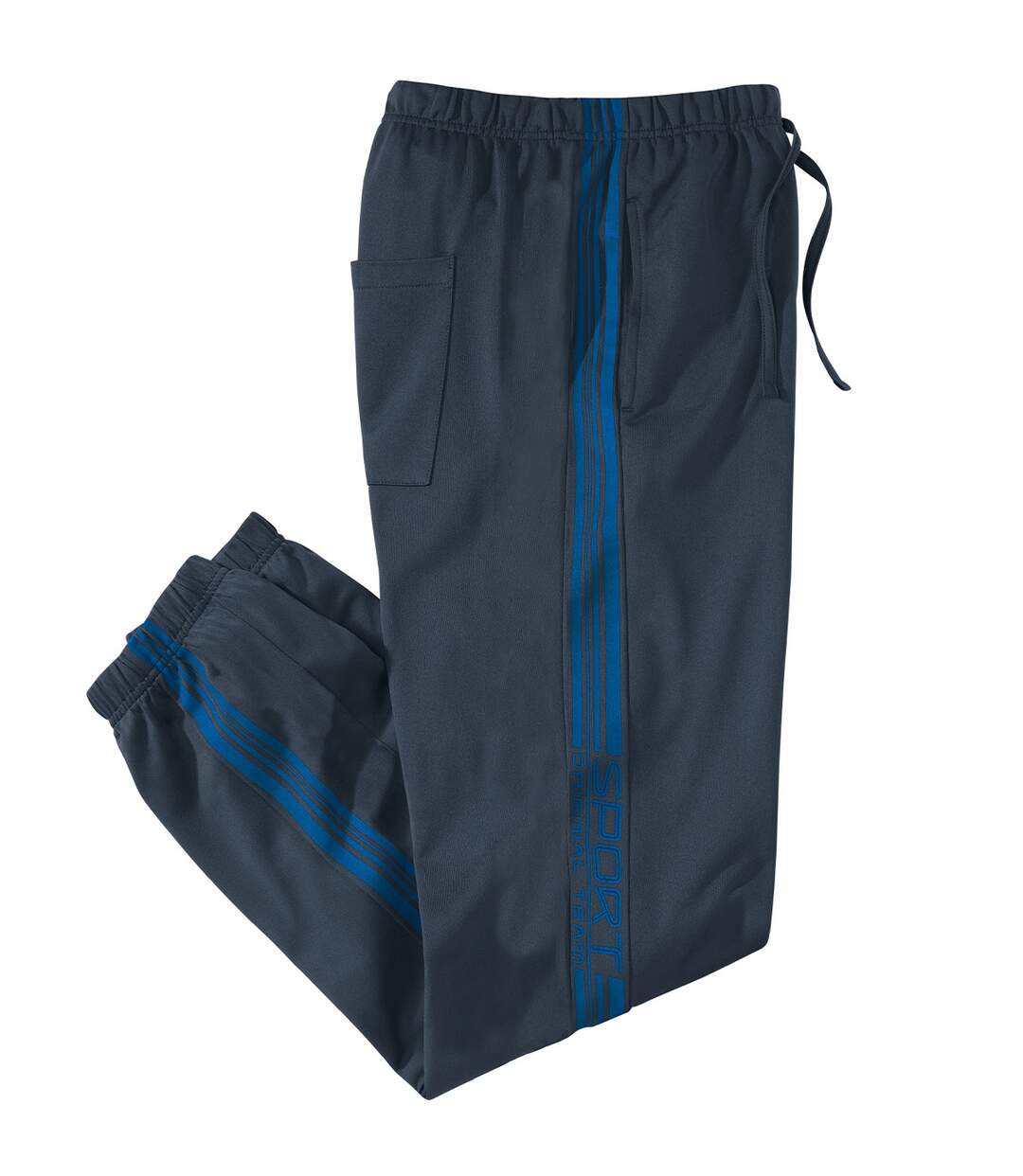 Men's Navy Jogging Bottoms-1