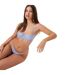 Womens/ladies Erika Lace Bra And Thong Set Baby Blue Jack Wills-2