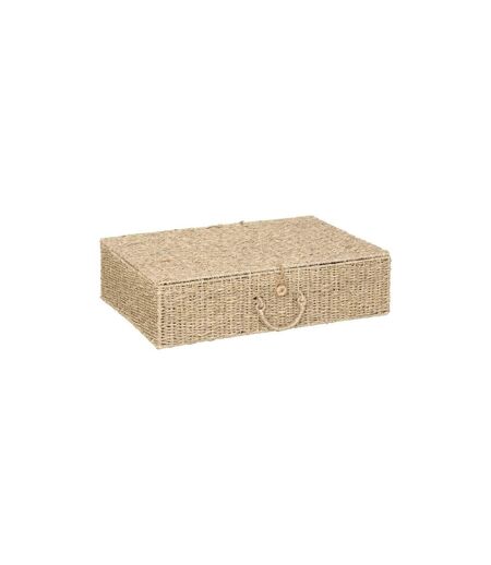 Lot de 2 Boîtes de Rangement Cora 80cm Naturel