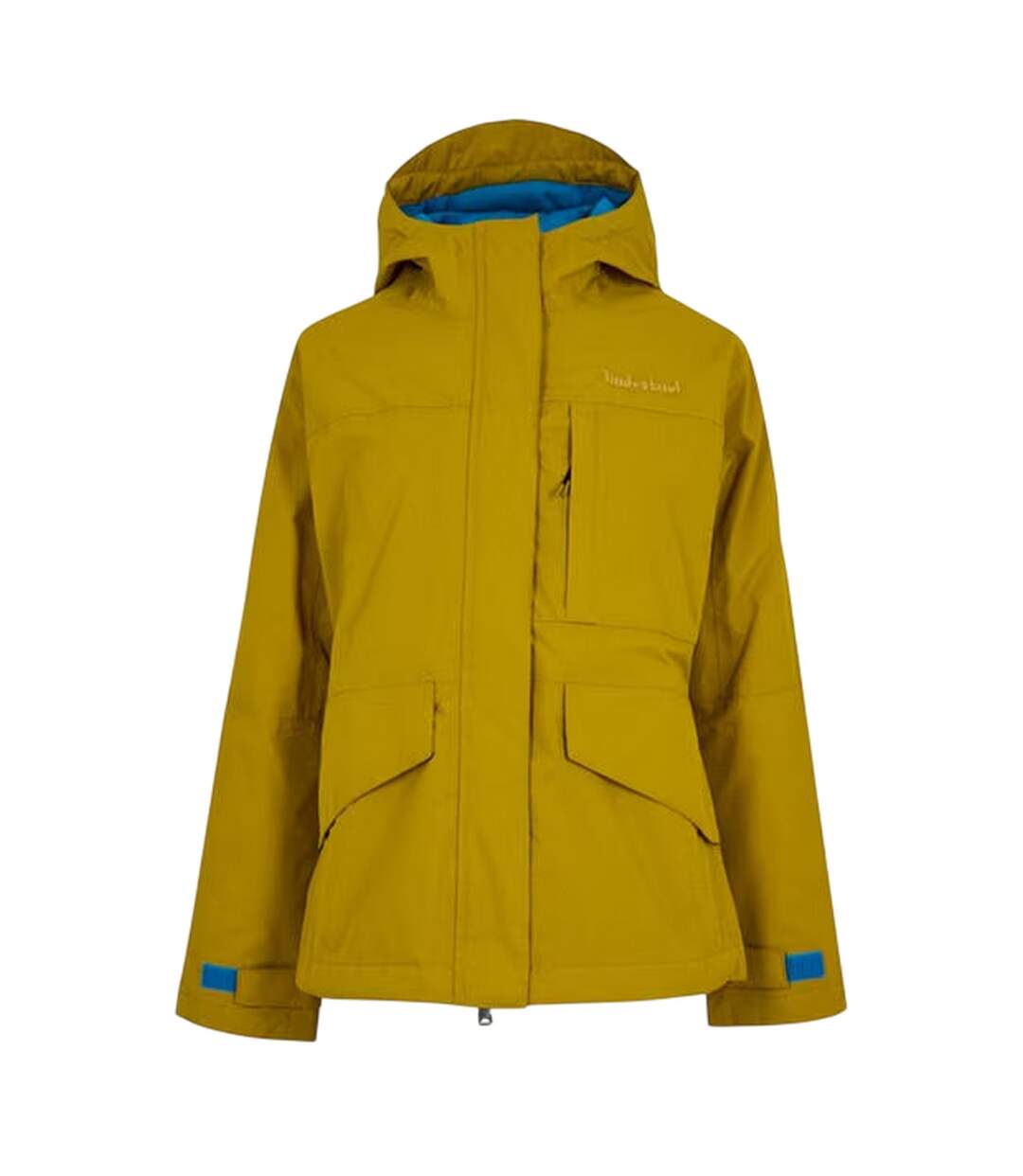 Womens/ladies Mountain Town Packable Jacket Golden Timberland-1