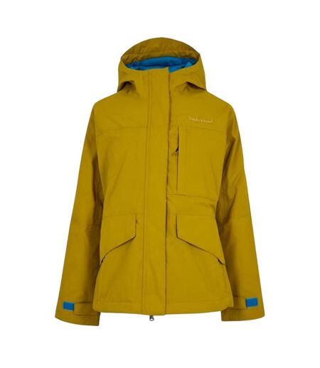 Womens/ladies Mountain Town Packable Jacket Golden Timberland