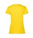 T-shirt Valueweight Femme Jaune Fruit Of The Loom-2