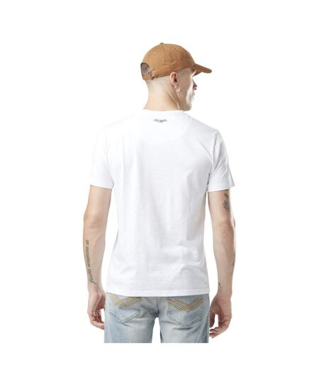 T-shirt homme slub col rond avec print en coton Ride Vondutch