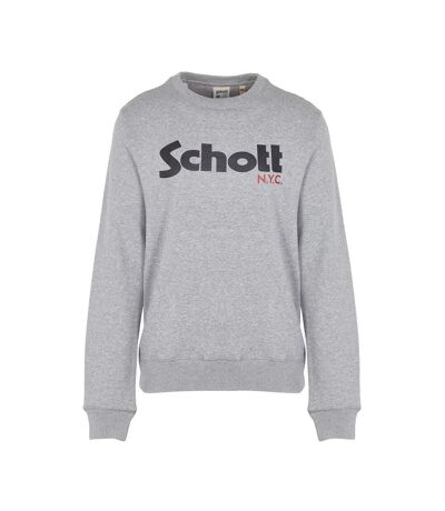 Sweat Gris Femme Schott Ginger1 - L