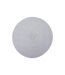 Set de Table Rond Déco Shiny 35cm Gris Clair-1