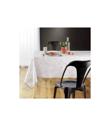 Nappe Imprimé Solea 150x240cm Blanc