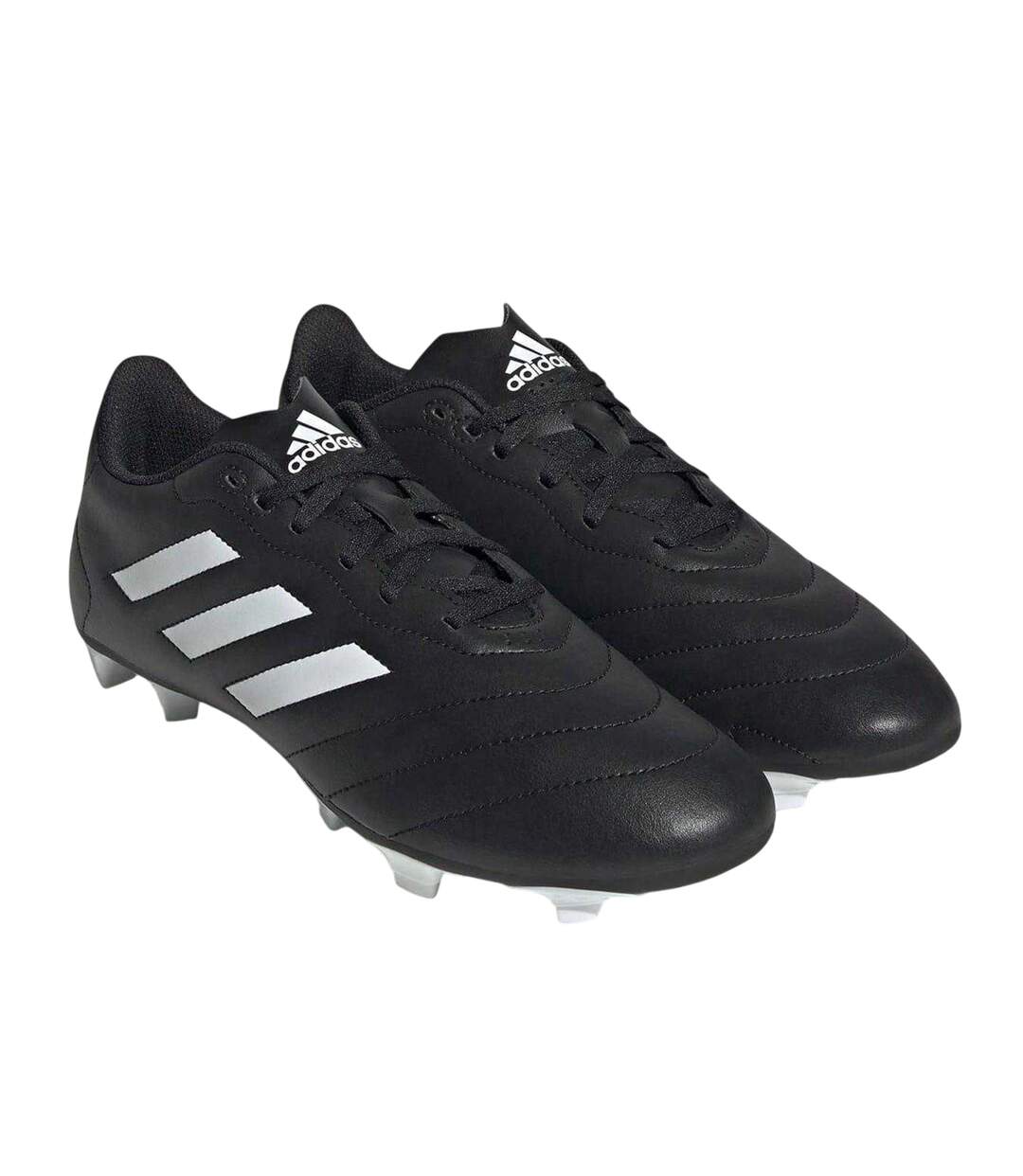 Mens Goletto Viii Regular Firm Ground Football Boots Black White Adidas-4