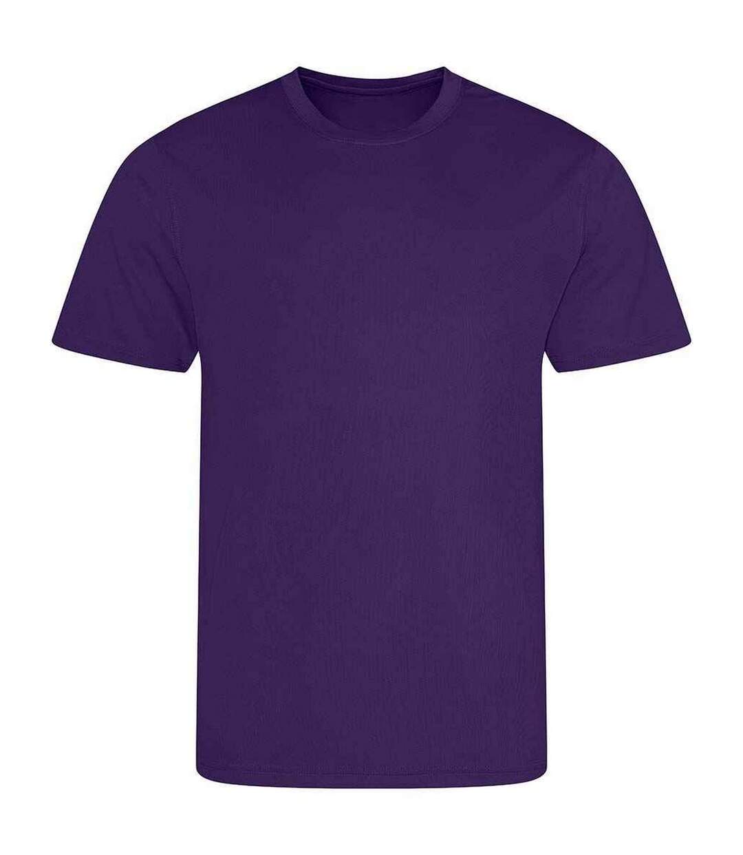 T-shirt Homme Violet AWDis Cool-1